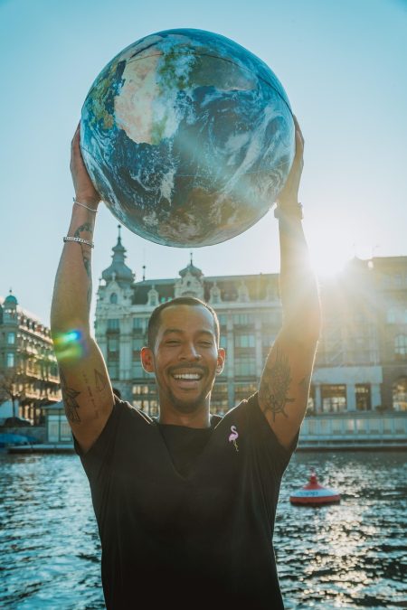 the world, earth, globe, in the hands, world, planets, map, global, hope, map of the world, international, continents, world map, no limits, countries, network, young man, balloon, happy